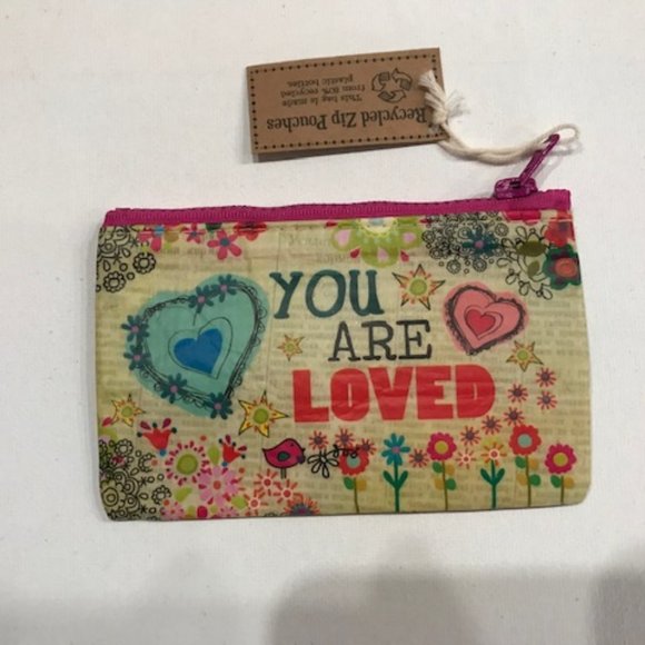 Accessories - Adorable Card/Key/Coin Purse from Recycled Materials
